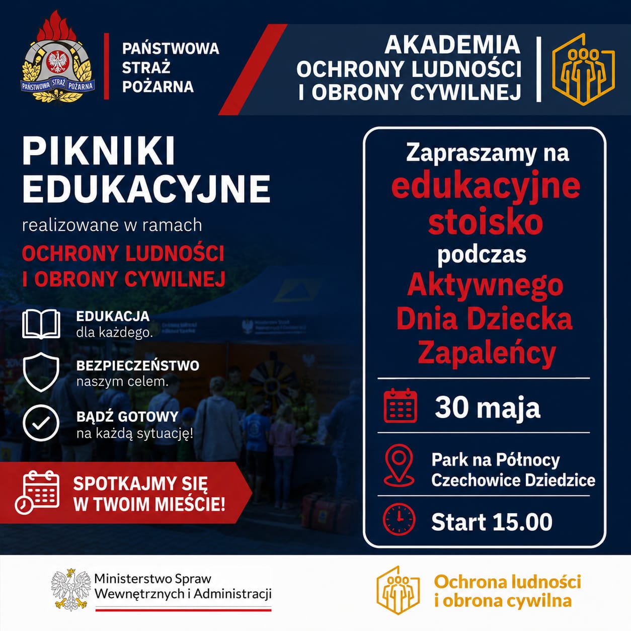 Plakat Akademii OLiOC