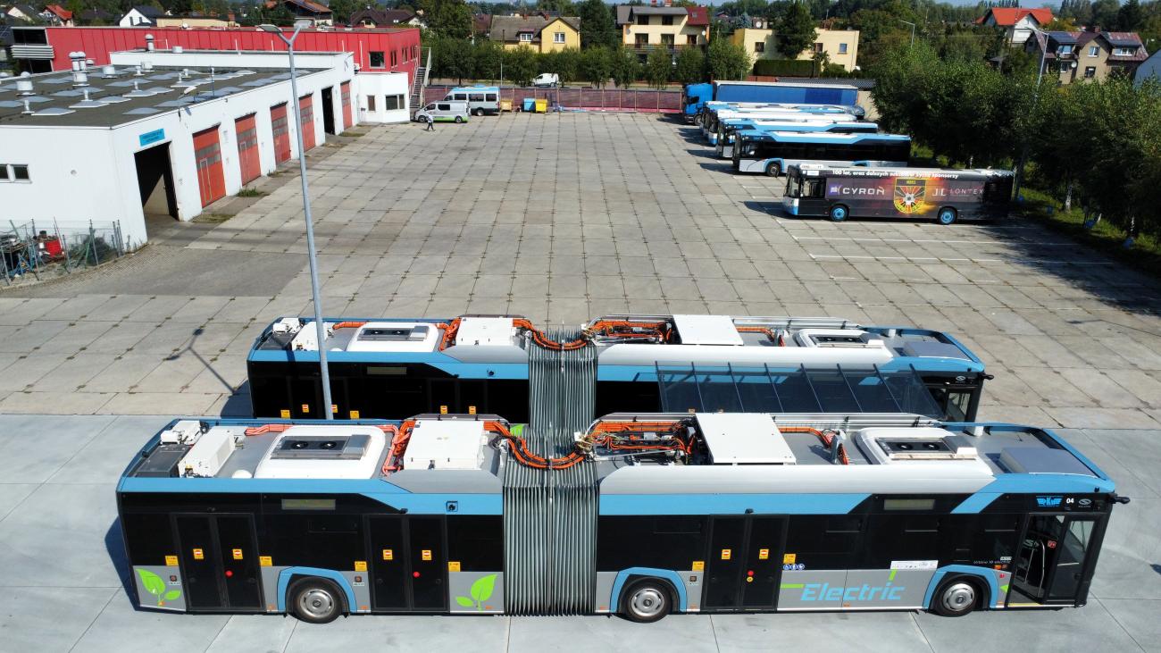 autobusy elektryczne PKM Czechowice-Dziedzice