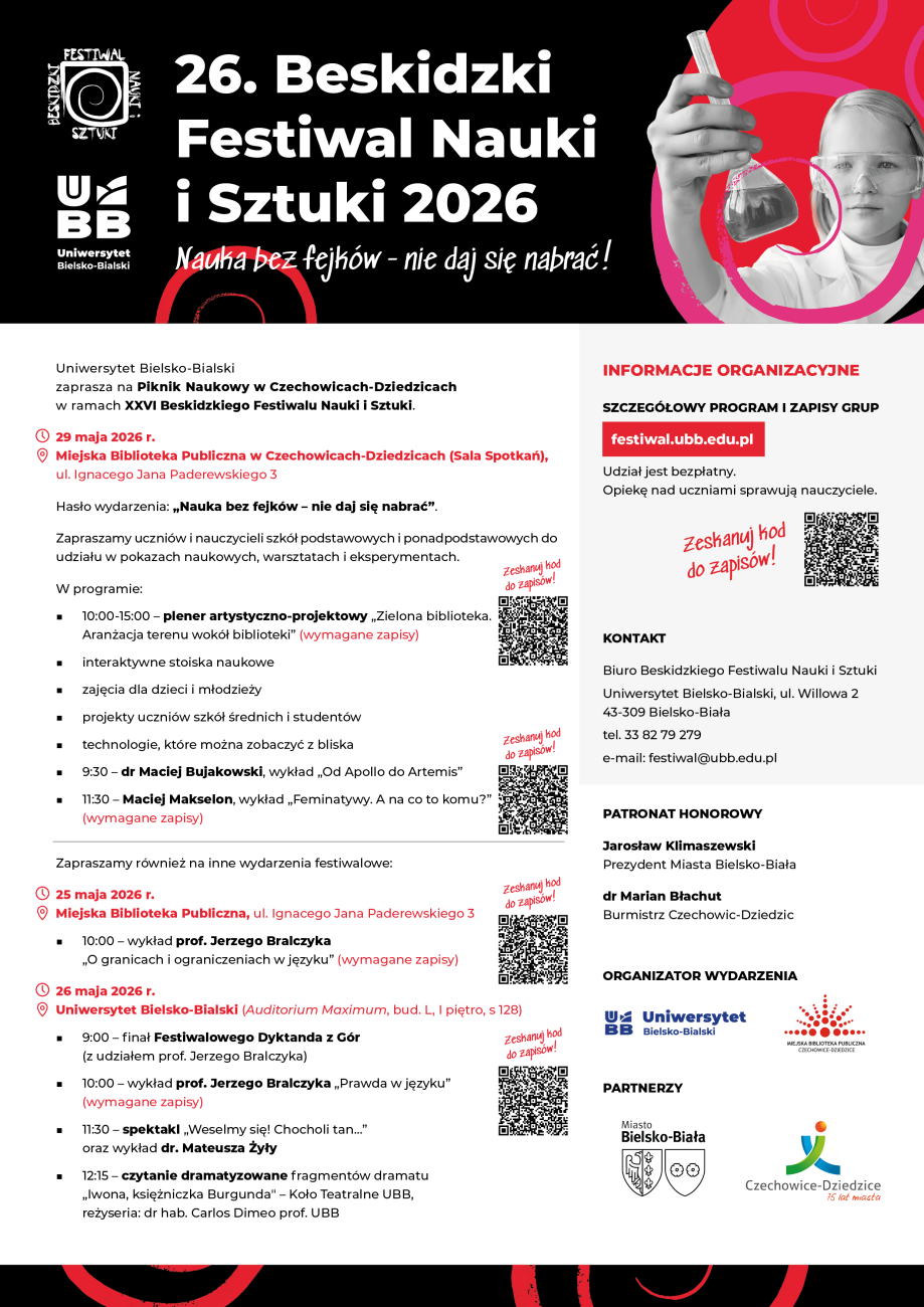 plakat informacyjny