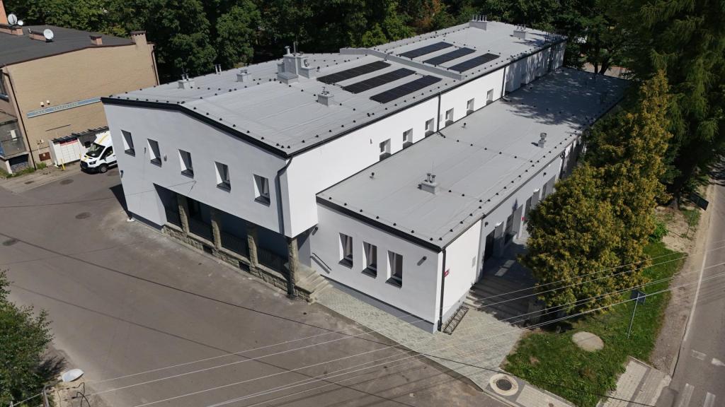 wyremontowany Dom Kultury w Ligocie Miliardowicach