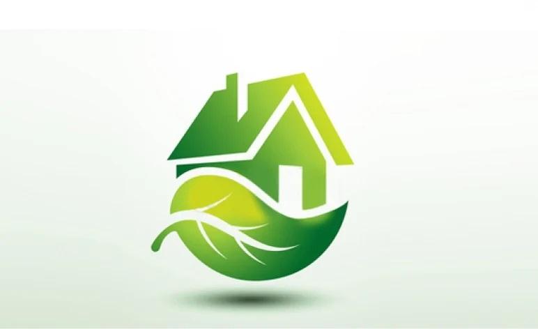 Symbol ekologicznego domu