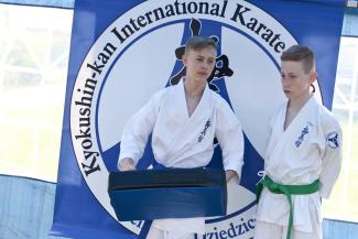 Dwóch karateków 