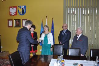 Wręczenie nagrody Burmistrza Czechowic-Dziedzic