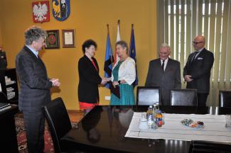 Wręczenie nagrody Burmistrza Czechowic-Dziedzic