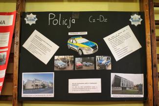 plakat o czechowickiej policji