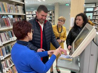 mer Irpienia w Miejskiej Bibliotece Publicznej w Czechowicach-Dziedzicach