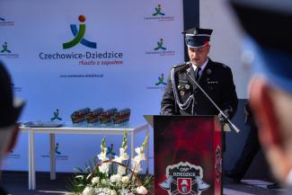  dh Krzysztof Ryłko – prezes Ochotniczej Straży Pożarnej Dziedzice