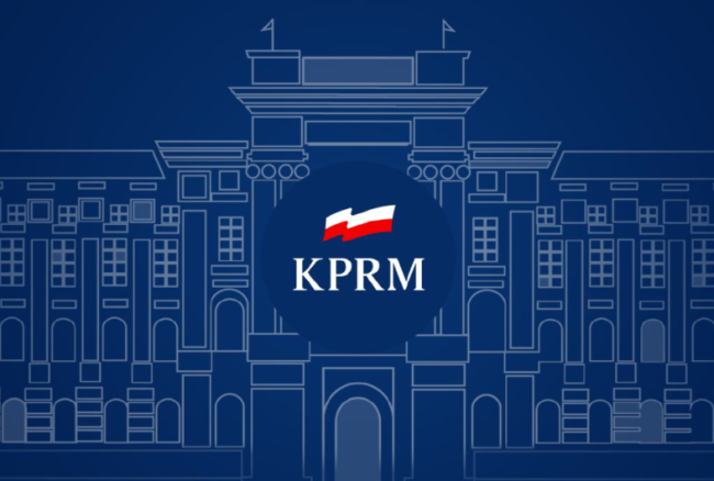 Grafika siedziby i logo KPRM